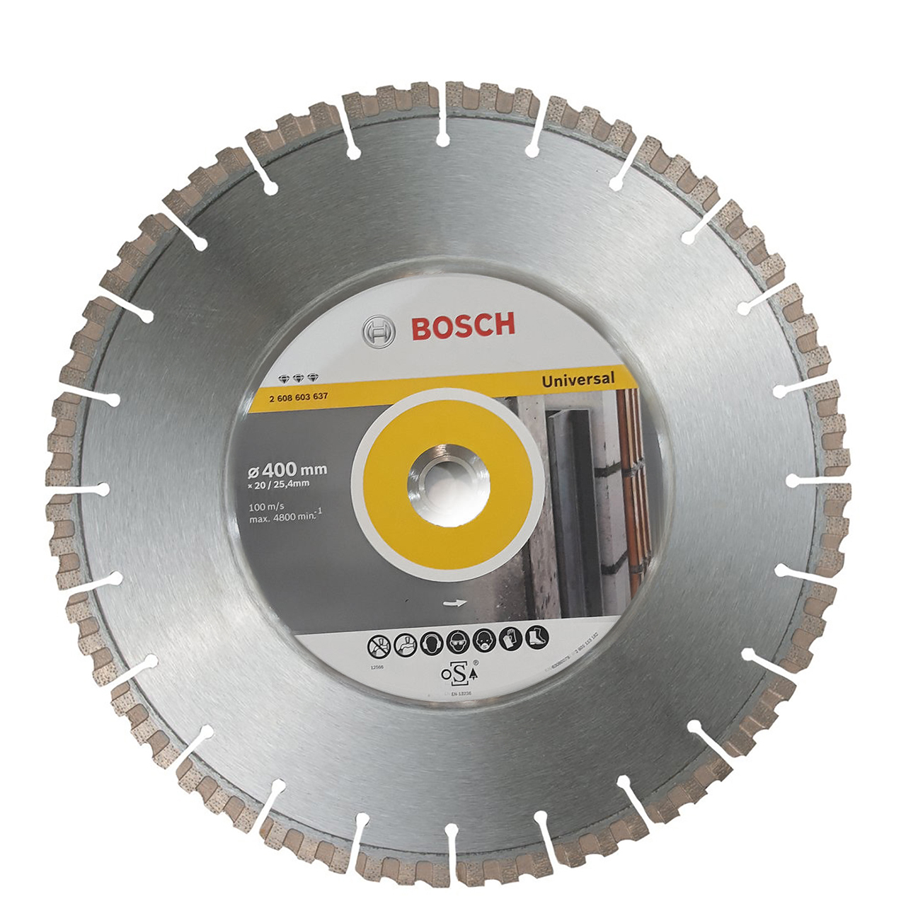 صفحه برش بتن مسلح بوش با قطر BOSCH 400