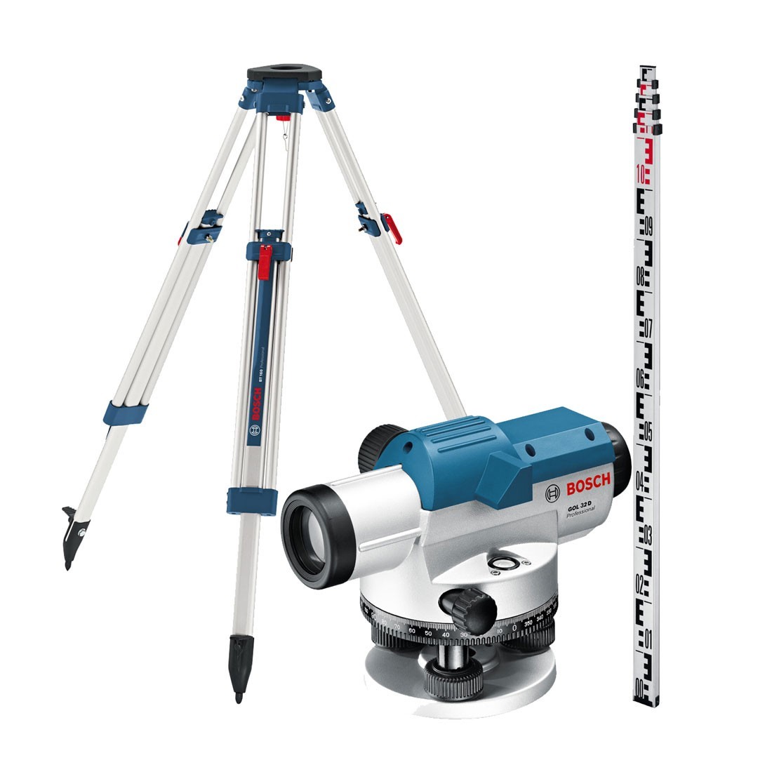 توتال استیشن بوش مدل BOSCH GOL32+BT160+GR500