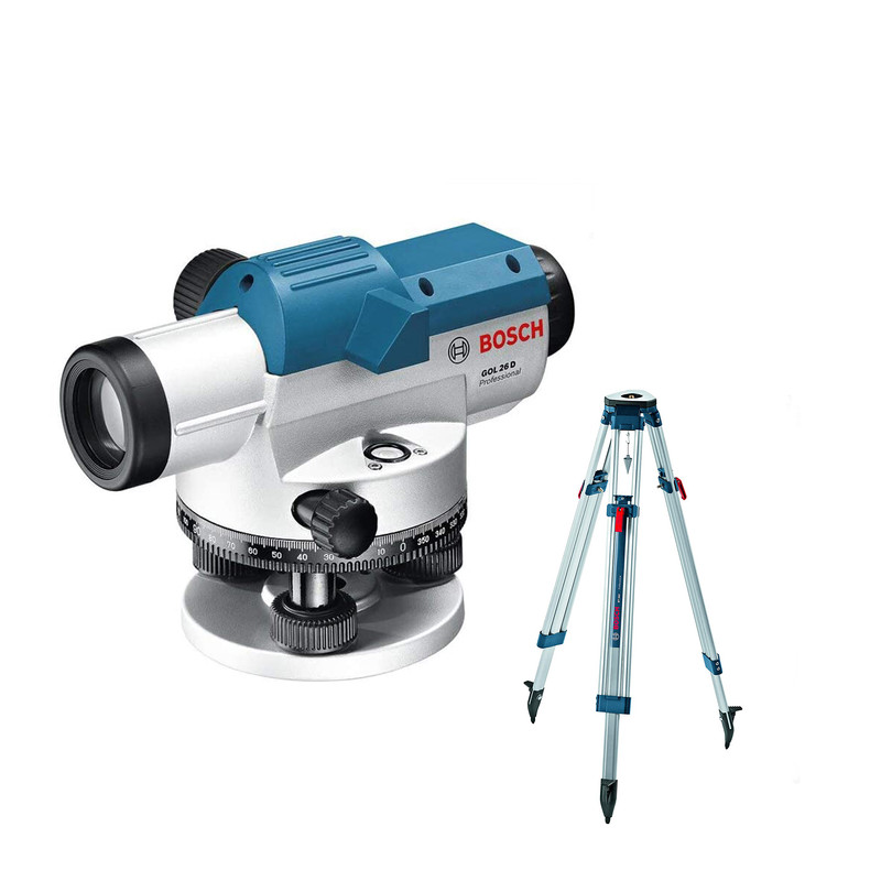 توتال استیشن بوش مدل BOSCH GOL 26 D + BT160 + GR 500