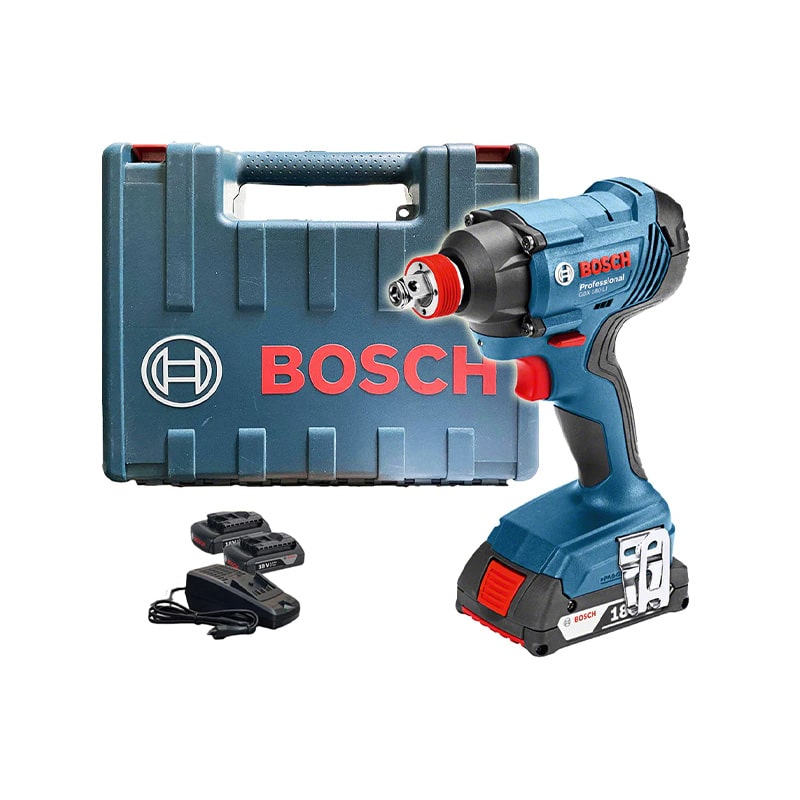 دریل پیچ گوشتی چکشی شارژی بوش مدل BOSCH GDX 180-LI