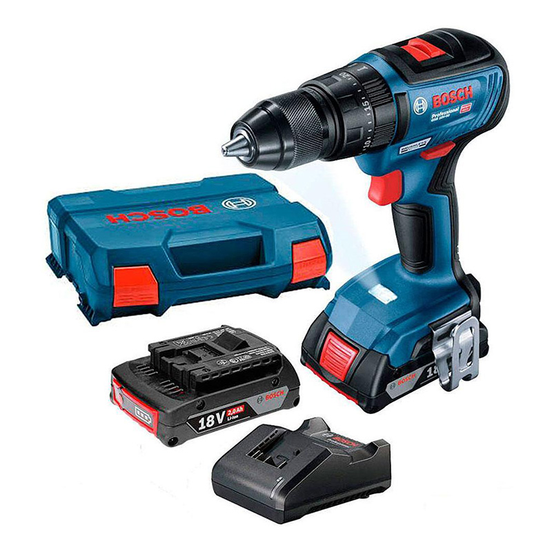 دریل شارژی چکشی بوش مدل BOSCH GSB 18V-50 Brushless