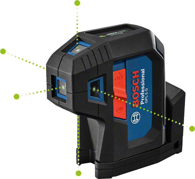 تراز لیزری بوش مدل GPL5 G